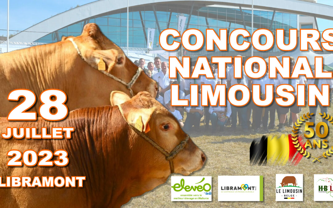 Vidéo : Concours National Limousin Libramont’23