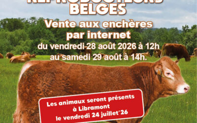 8ème Vente d’animaux reproducteurs belges